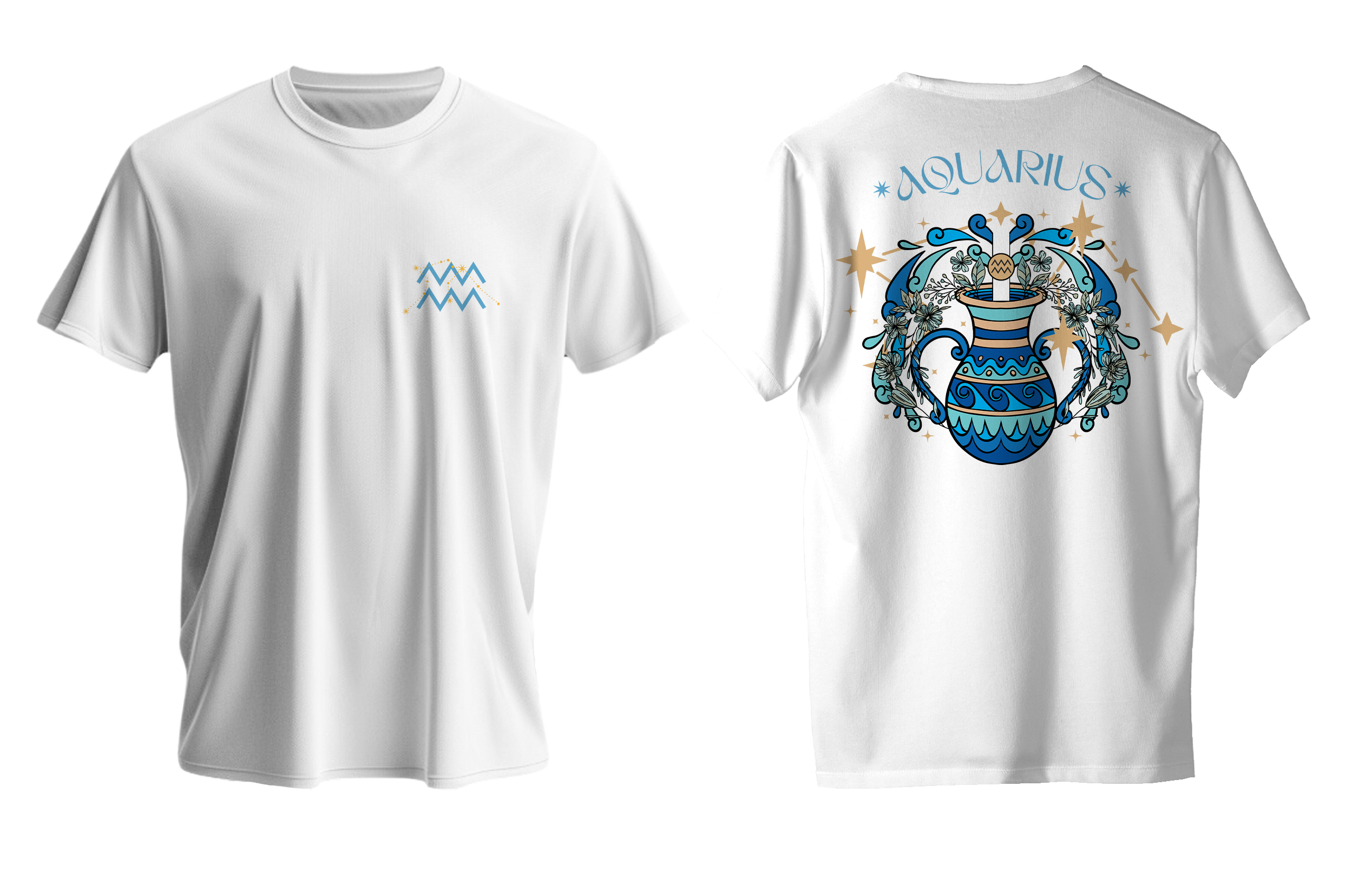 Aquarius Zodiac Sign Shirt