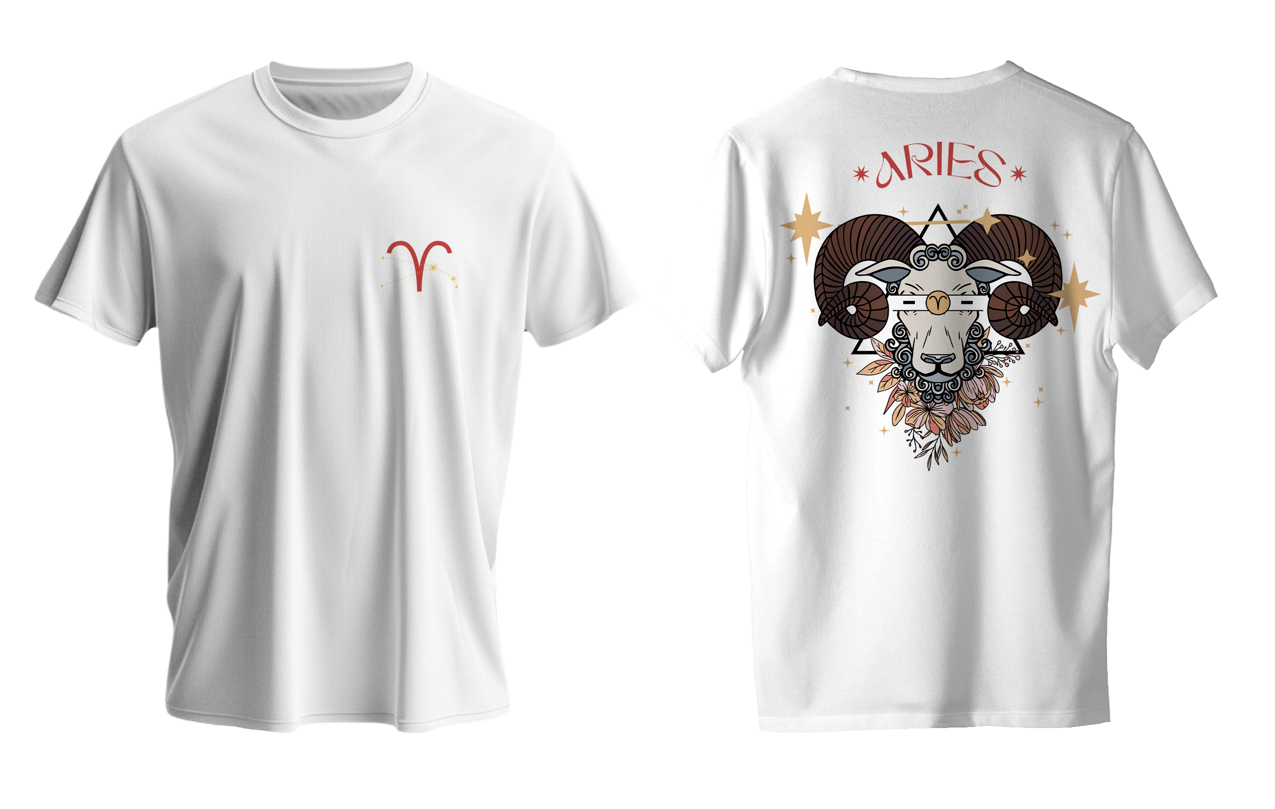 Aries Zodiac Sign Shirt