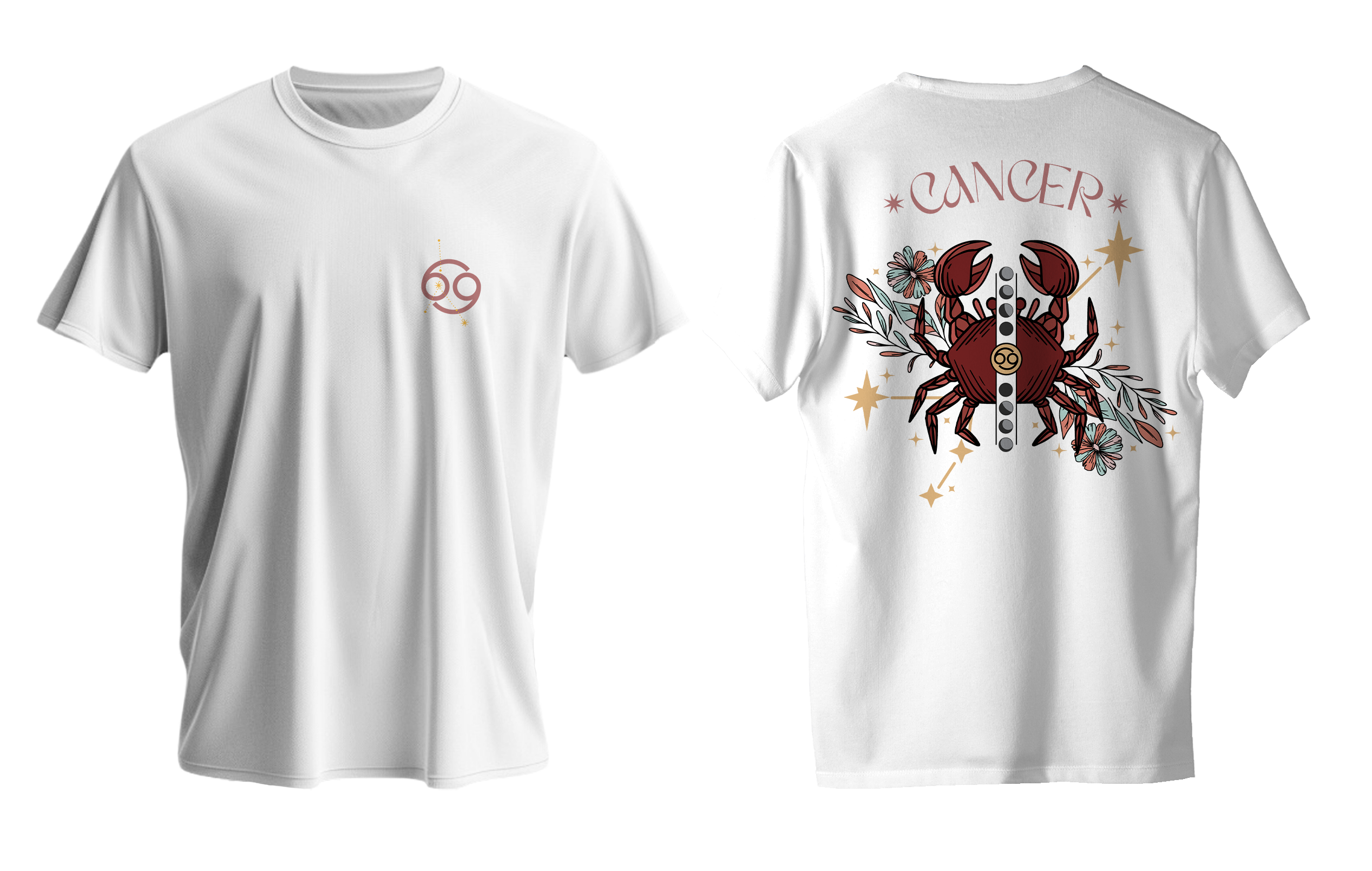 Cancer Zodiac Sign Shirt