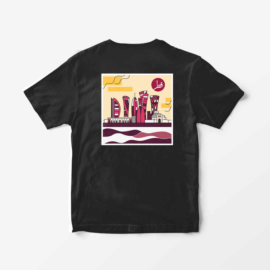 Doha Corniche Stamp Shirt