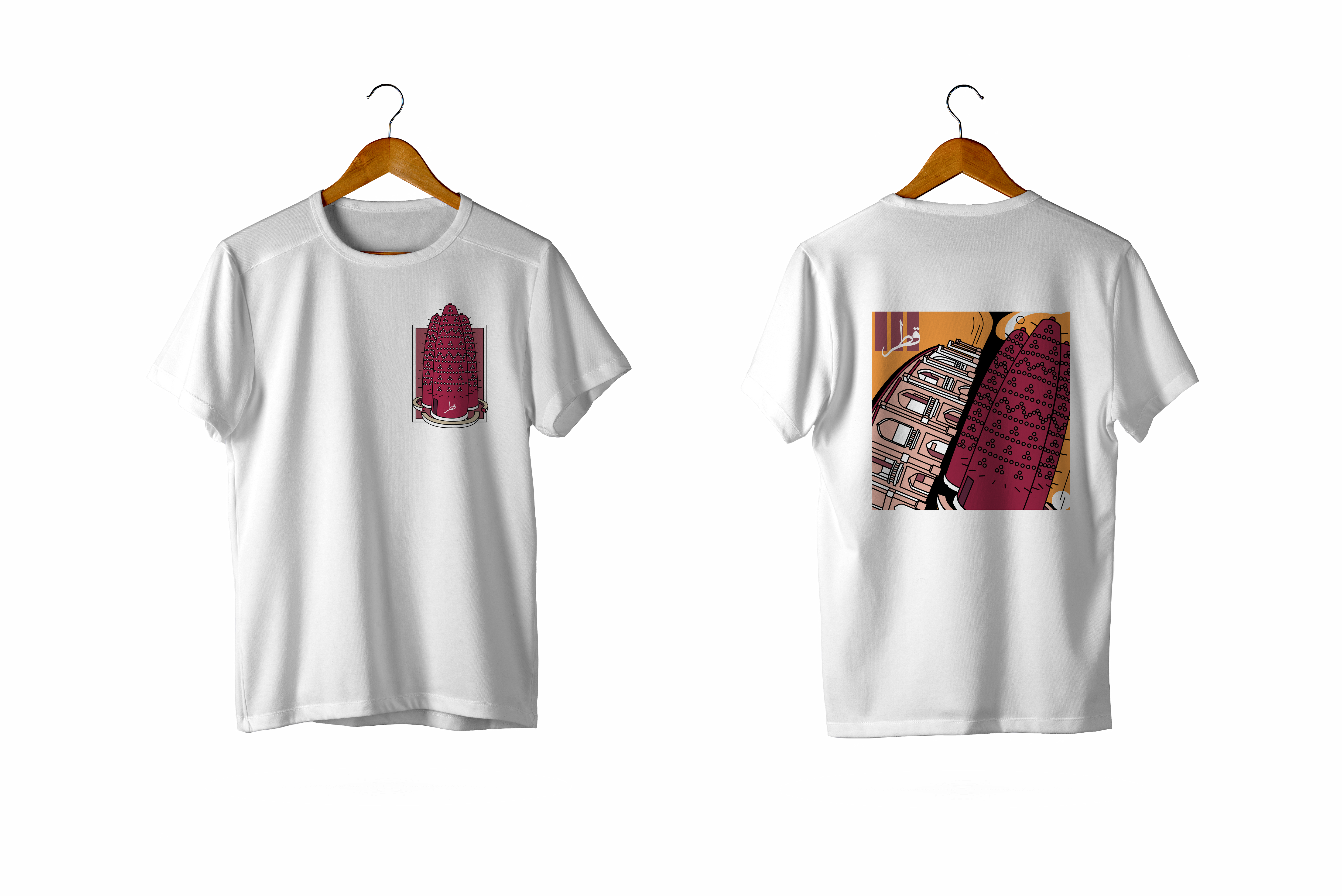 Katara Cultural Village Stamp Shirt