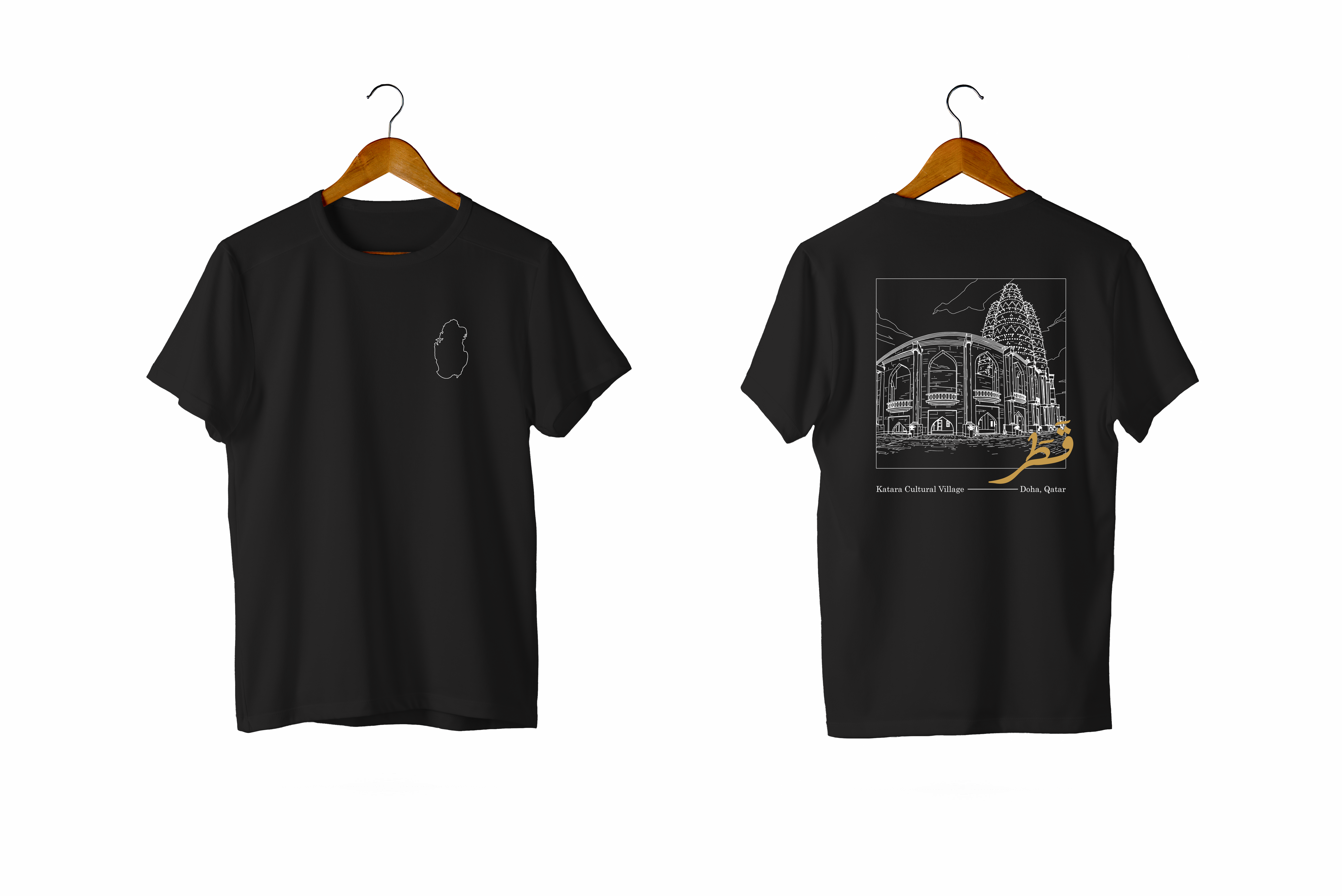 Katara Cultural Village Sketch Shirt