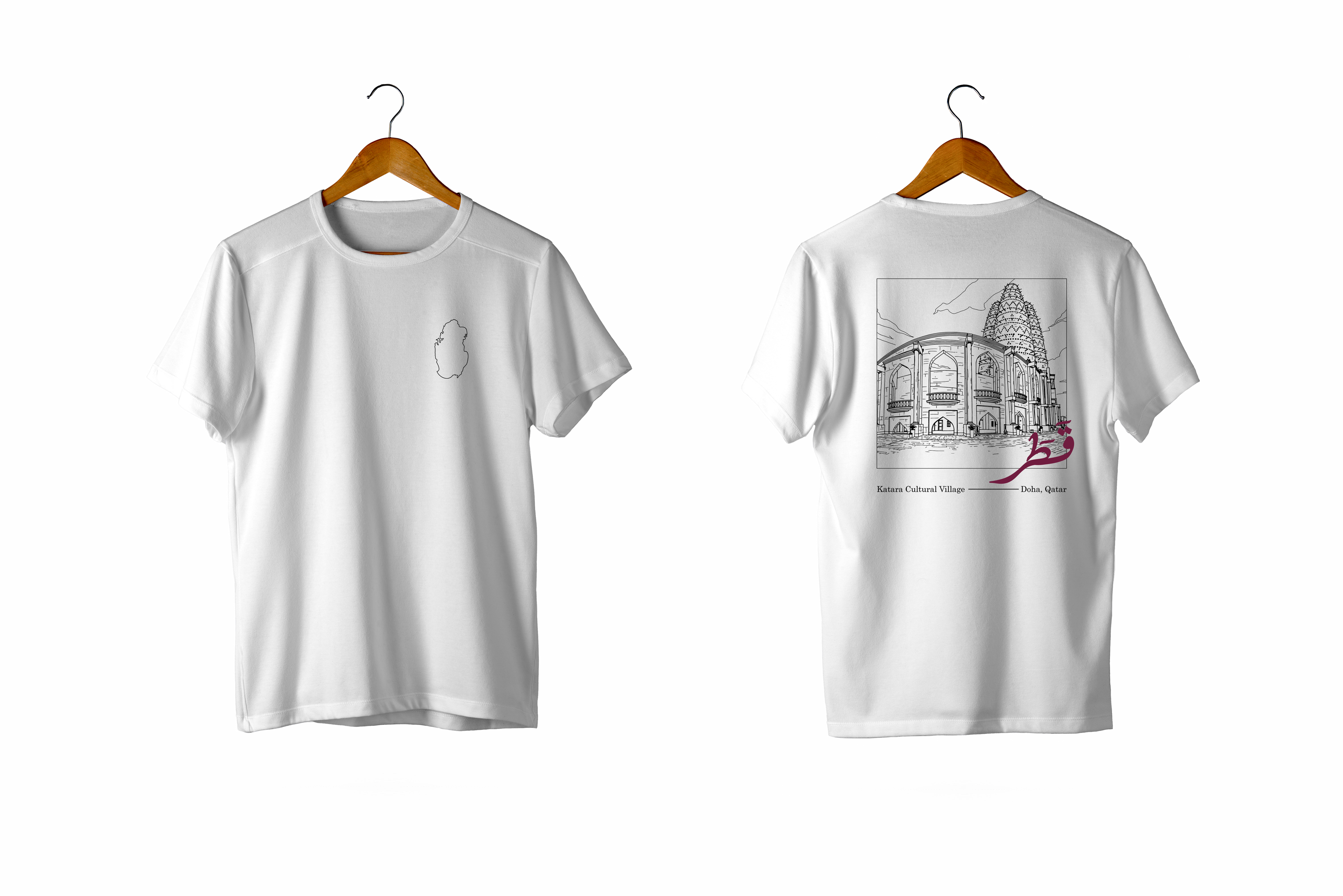 Katara Cultural Village Sketch Shirt