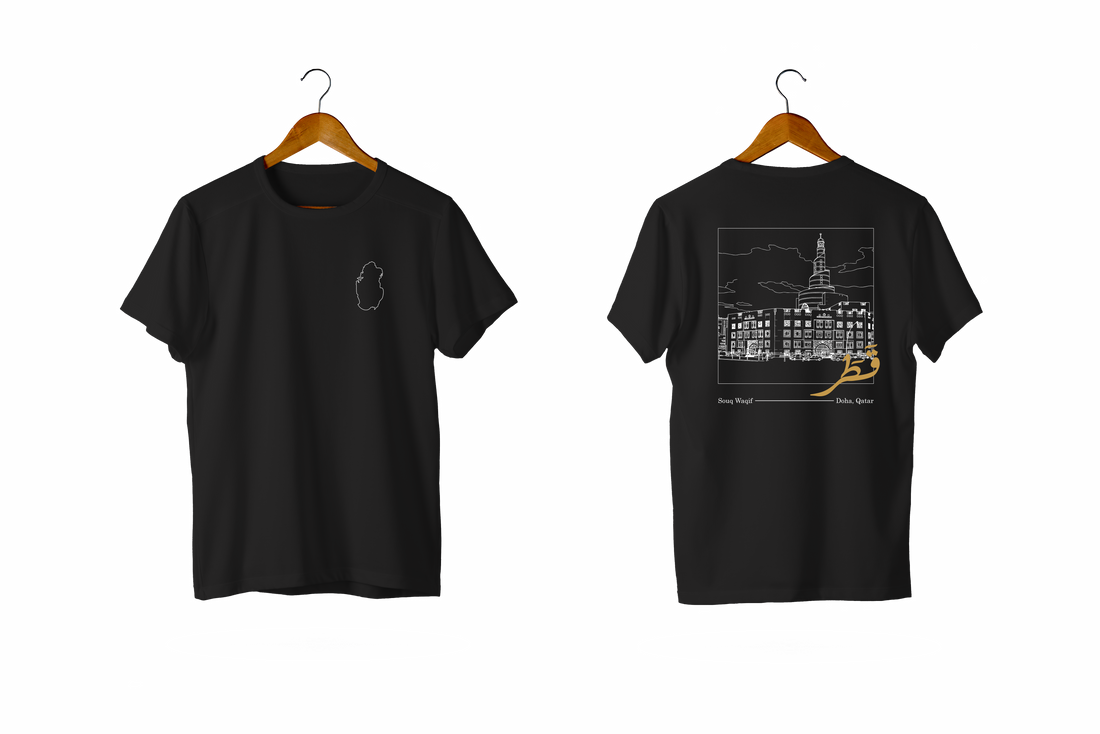 Souq Waqif Sketch Shirt