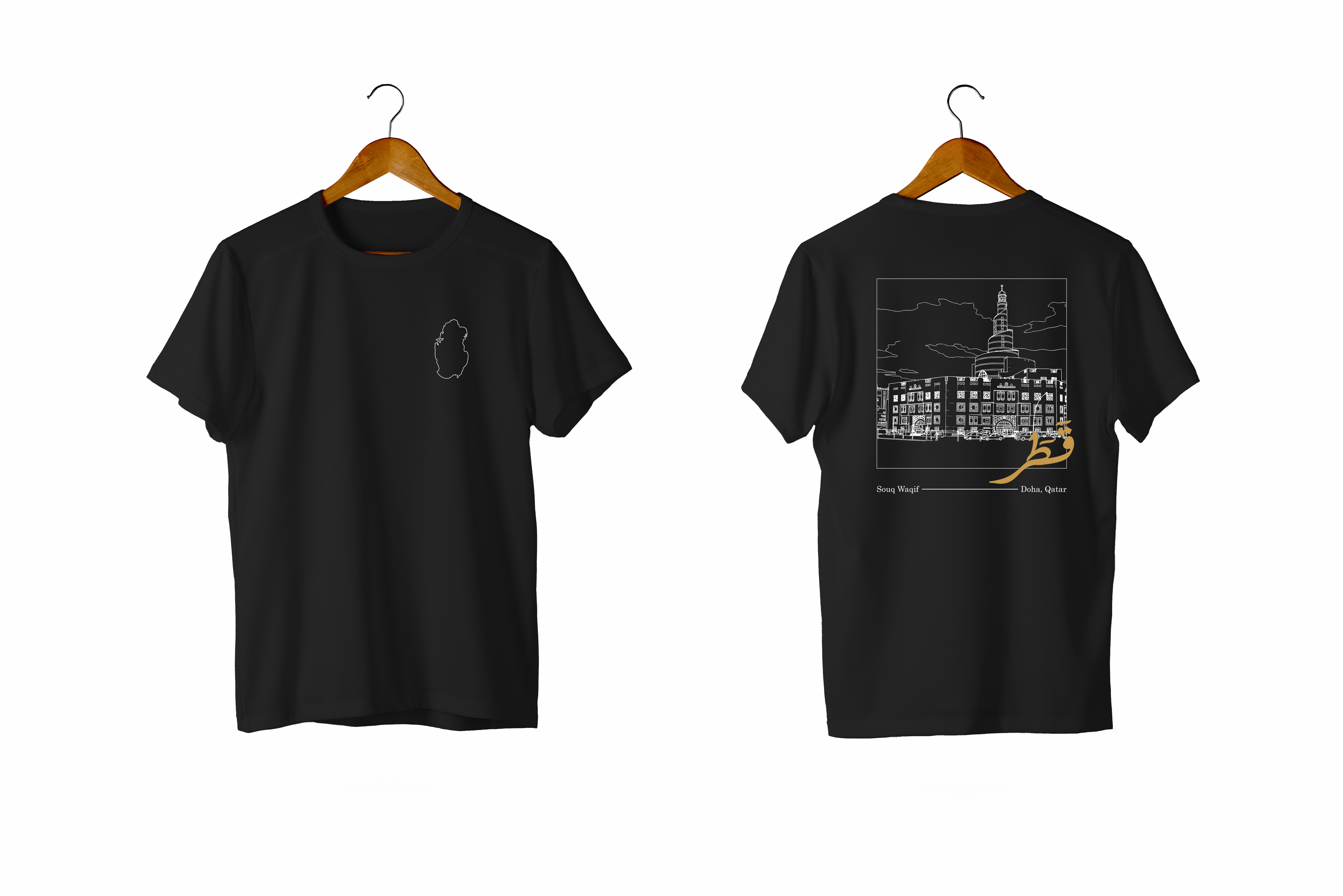 Souq Waqif Sketch Shirt
